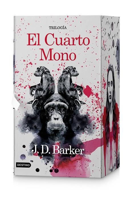 COFRE TRILOGÍA EL CUARTO MONO | 9788423369652 | BARKER, J.D. | Galatea Llibres | Llibreria online de Reus, Tarragona | Comprar llibres en català i castellà online