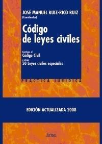 CÓDIGO DE LEYES CIVILES | 9788430948185 | RUIZ-RICO RUIZ, JOSÉ MANUEL | Galatea Llibres | Llibreria online de Reus, Tarragona | Comprar llibres en català i castellà online