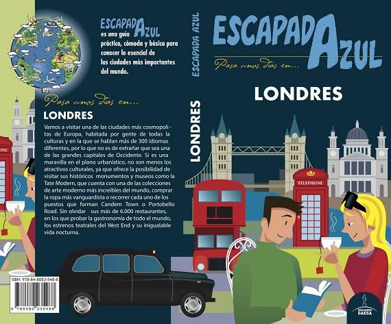 ESCAPADA AZUL LONDRES | 9788480235488 | MONREAL, MANUEL/LEDRADO, PALOMA/MAZARRASA, LUIS | Galatea Llibres | Llibreria online de Reus, Tarragona | Comprar llibres en català i castellà online