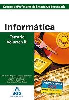 INFORMATICA TEMARIO VOLUMEN III | 9788466580151 | GARZON VILLAR, Mª LUISA/SAMPALO DE LA TORRE, ANGELES/LEIVA CORTES, ESTEBAN/PRIETO TINOCO, JOSé IGNAC | Galatea Llibres | Librería online de Reus, Tarragona | Comprar libros en catalán y castellano online