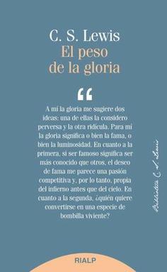 EL PESO DE LA GLORIA | 9788432148194 | LEWIS, C.S. | Galatea Llibres | Llibreria online de Reus, Tarragona | Comprar llibres en català i castellà online