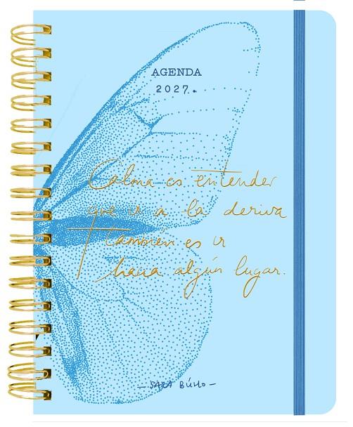 AGENDA ANUAL DIARIA 2027 SARA BÚHO | 9788419434272 | BÚHO, SARA | Galatea Llibres | Llibreria online de Reus, Tarragona | Comprar llibres en català i castellà online