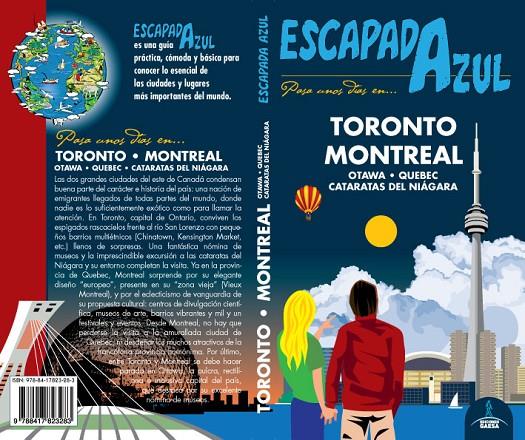 TORONTO Y MONTREAL ESCAPADA AZUL 2019 | 9788417823283 | CABRERA, DANIEL/GARCÍA, JESÚS | Galatea Llibres | Librería online de Reus, Tarragona | Comprar libros en catalán y castellano online