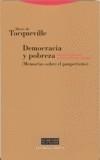 DEMOCRACIA Y POBREZA | 9788481645958 | DE TOCQUEVILLE,ALEXIS | Galatea Llibres | Librería online de Reus, Tarragona | Comprar libros en catalán y castellano online