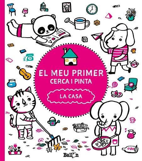 EL MEU PRIMER CERCA I PINTA - LA CASA | 9789463078153 | Galatea Llibres | Librería online de Reus, Tarragona | Comprar libros en catalán y castellano online