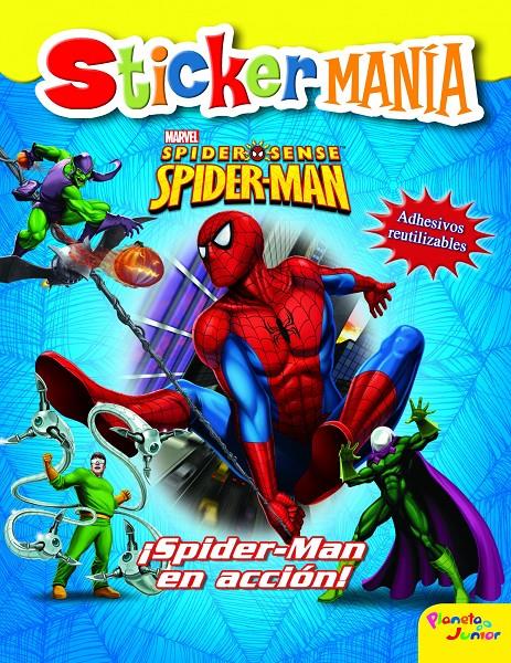 SPIDERMAN. STICKERMANIA 3 | 9788408109464 | SPIDERMAN | Galatea Llibres | Llibreria online de Reus, Tarragona | Comprar llibres en català i castellà online