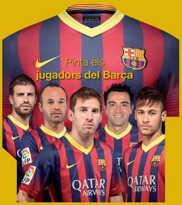 PINTA ELS JUGADORS DEL BARÇA! | 9788490572573 | MARIANI, ANDREA/BATEC, S. L. PRODUCCIONES | Galatea Llibres | Librería online de Reus, Tarragona | Comprar libros en catalán y castellano online