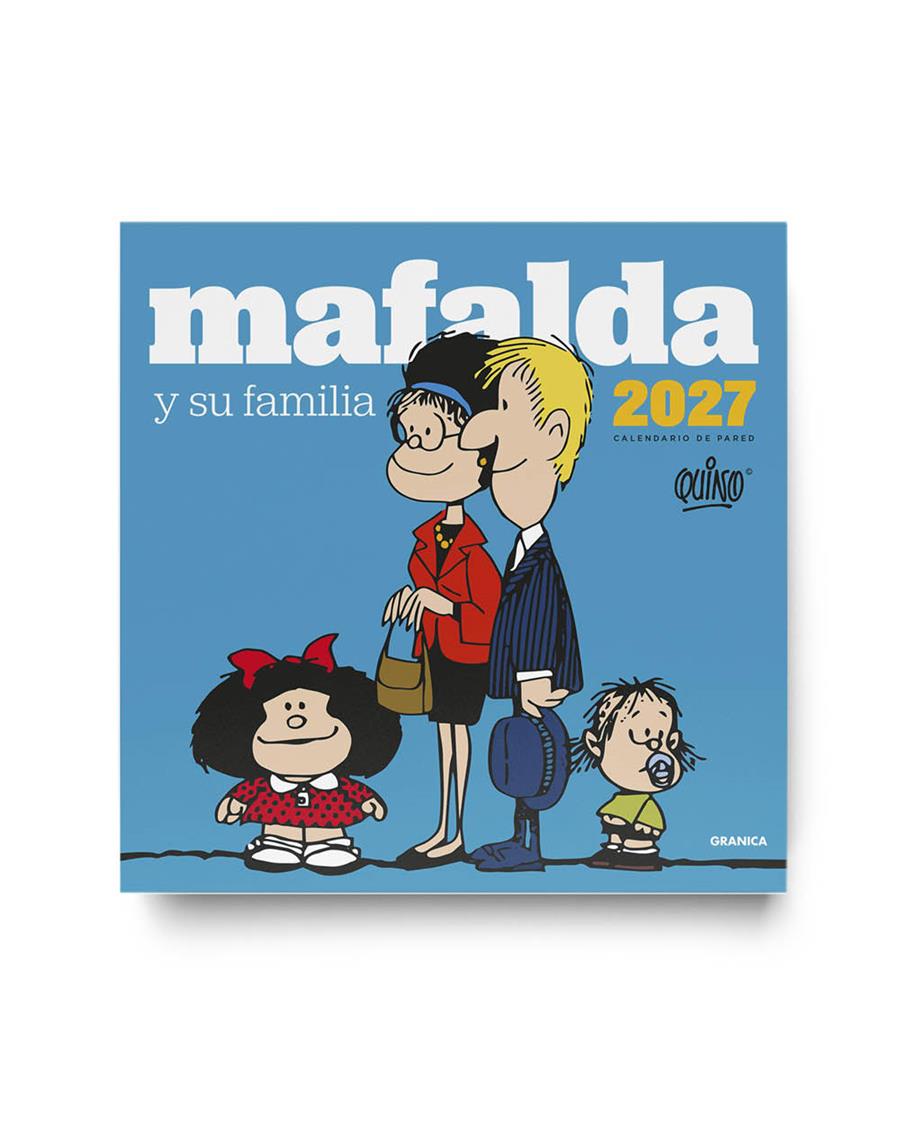 MAFALDA 2027 CALENDARIO DE PARED FAMILIA | 9786316693976 | QUINO | Galatea Llibres | Librería online de Reus, Tarragona | Comprar libros en catalán y castellano online