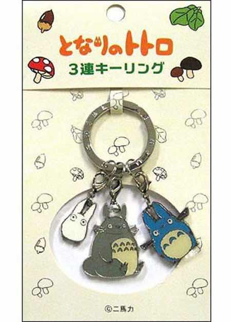 LLAVERO TOTORO 3 PIEZAS | 4954043120736 | Galatea Llibres | Llibreria online de Reus, Tarragona | Comprar llibres en català i castellà online
