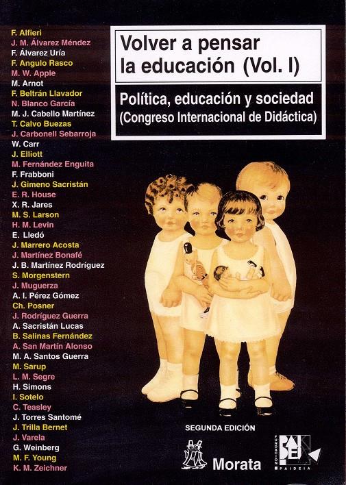 VOLVER A PENSAR LA EDUCACION VOL.1 | 9788471124036 | VARIOS | Galatea Llibres | Librería online de Reus, Tarragona | Comprar libros en catalán y castellano online
