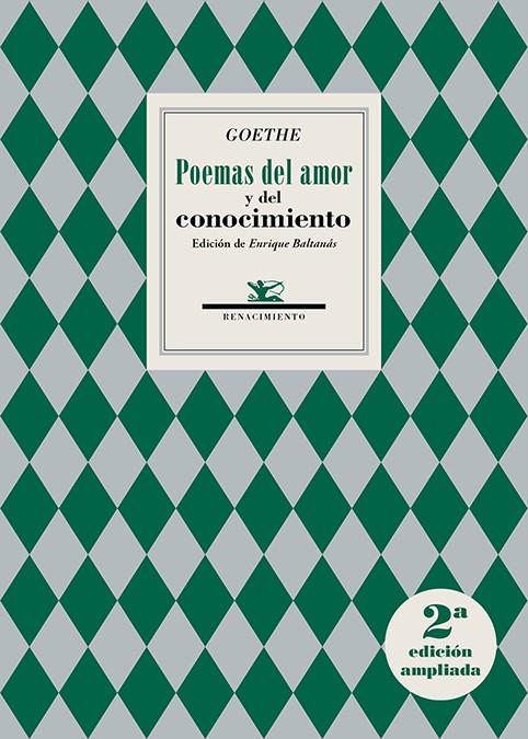 POEMAS DEL AMOR Y DEL CONOCIMIENTO | 9788410148802 | GOETHE, JOHANN WOLFGANG VON | Galatea Llibres | Librería online de Reus, Tarragona | Comprar libros en catalán y castellano online