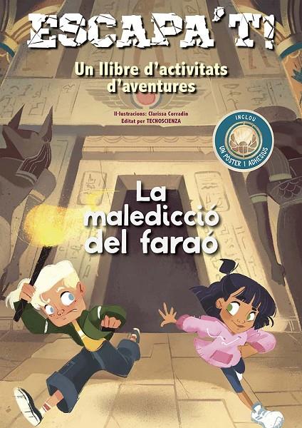 ESCAPA´T! LA MALEDICCIÓ DEL FARAÓ | 9788491458708 | Galatea Llibres | Llibreria online de Reus, Tarragona | Comprar llibres en català i castellà online
