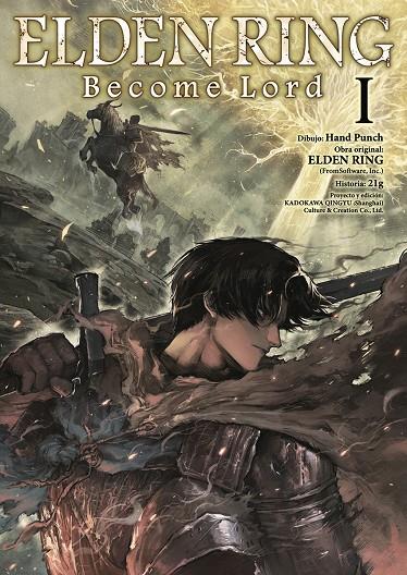 ELDEN RING. BECOME LORD 1 | 9788467977097 | HAND PUNCH | Galatea Llibres | Librería online de Reus, Tarragona | Comprar libros en catalán y castellano online