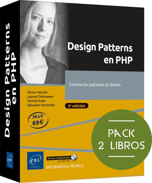 DESIGN PATTERNS EN PHP - PACK DE 2 LIBROS: DOMINE LOS PATRONES DE DISEÑO (2A EDI | 9782409047909 | SÉBASTIEN FERRANDEZ, LAURENT DEBRAUWER, YANNICK EVAIN, OLIVIER HEURTEL | Galatea Llibres | Librería online de Reus, Tarragona | Comprar libros en catalán y castellano online
