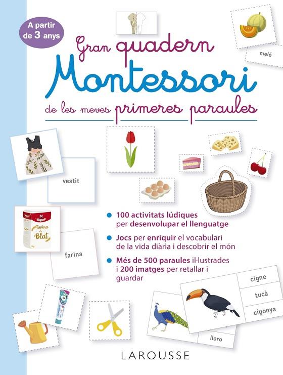 GRAN QUADERN MONTESSORI DE LES MEVES PRIMERES PARAULES | 9788419250056 | Galatea Llibres | Llibreria online de Reus, Tarragona | Comprar llibres en català i castellà online