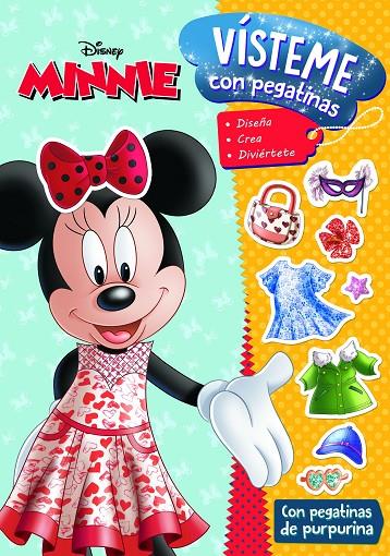 MINNIE. VÍSTEME CON PEGATINAS | 9788418335907 | Galatea Llibres | Librería online de Reus, Tarragona | Comprar libros en catalán y castellano online