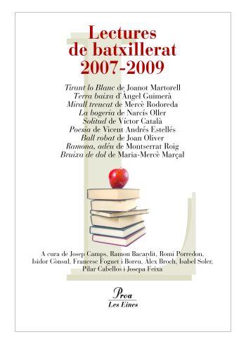 LECTURES DE BATXILLERAT 2007-2009 | 9788484372769 | VV.AA. | Galatea Llibres | Llibreria online de Reus, Tarragona | Comprar llibres en català i castellà online