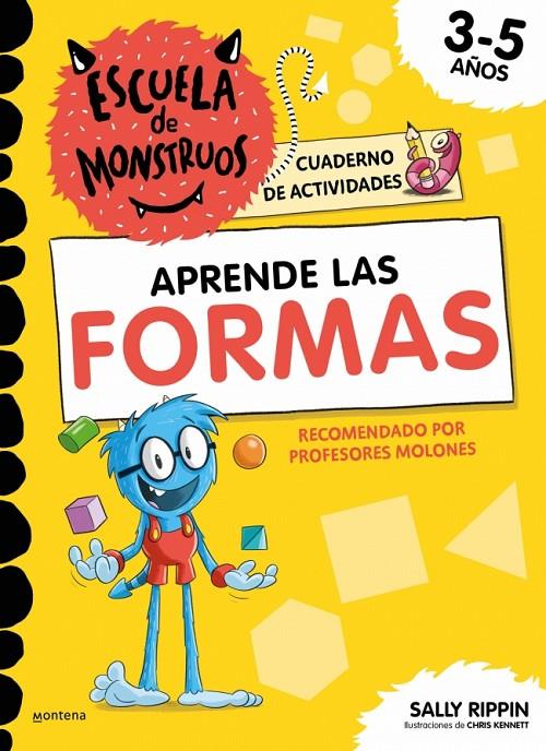 ESCUELA DE MONSTRUOS. CUADERNO DE ACTIVIDADES - APRENDE LAS FORMAS | 9791387724825 | RIPPIN, SALLY | Galatea Llibres | Librería online de Reus, Tarragona | Comprar libros en catalán y castellano online