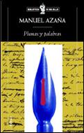 PLUMAS Y PALABRAS | 9788484323556 | AZAÑA, MANUEL | Galatea Llibres | Librería online de Reus, Tarragona | Comprar libros en catalán y castellano online