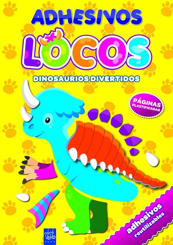 ADHESIVOS LOCOS. DINOSAURIOS DIVERTIDOS | 9788408098355 | YOYO | Galatea Llibres | Llibreria online de Reus, Tarragona | Comprar llibres en català i castellà online