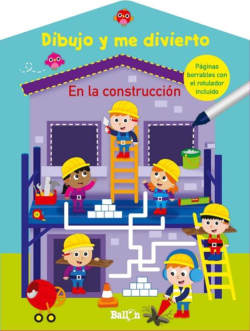 DIBUJO Y ME DIVIERTO EN LA CONSTRUCCIÓN | 9789403225166 | BALLON | Galatea Llibres | Librería online de Reus, Tarragona | Comprar libros en catalán y castellano online
