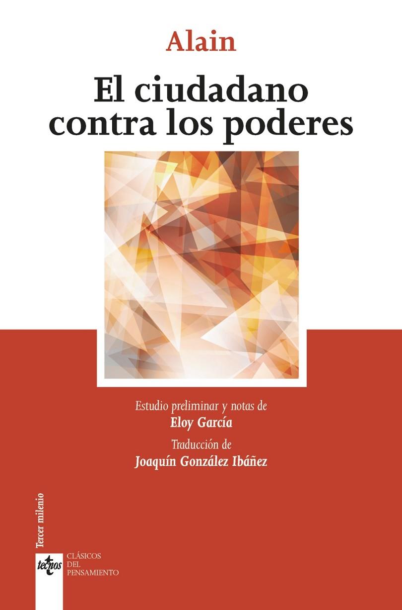 EL CIUDADANO CONTRA LOS PODERES | 9788430946648 | ALAIN | Galatea Llibres | Llibreria online de Reus, Tarragona | Comprar llibres en català i castellà online