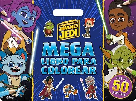 STAR WARS. LAS AVENTURAS DE LOS JÓVENES JEDI. MEGALIBRO PARA COLOREAR | 9788408283096 | STAR WARS | Galatea Llibres | Librería online de Reus, Tarragona | Comprar libros en catalán y castellano online