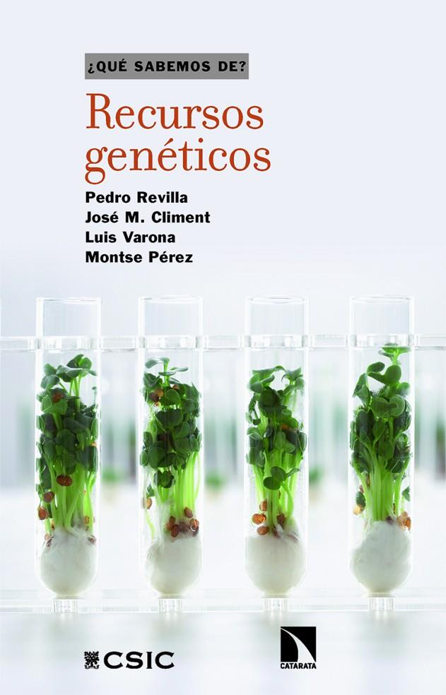 RECURSOS GENÉTICOS | 9788410676343 | REVILLA, PEDRO/VARONA, LUIS/CLIMENT, JOSÉ M./PÉREZ, MONTSE | Galatea Llibres | Librería online de Reus, Tarragona | Comprar libros en catalán y castellano online