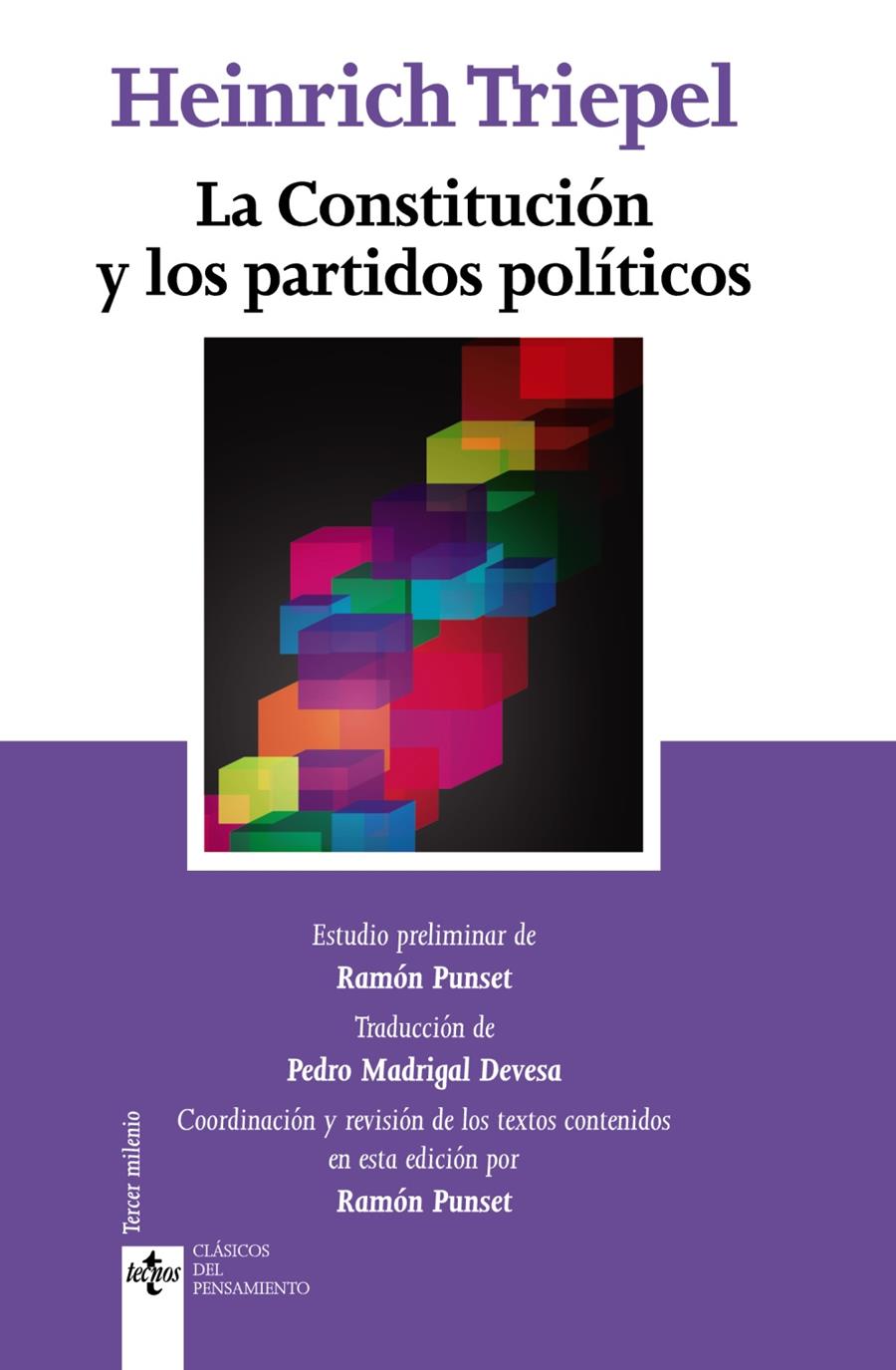 LA CONSTITUCIÓN Y LOS PARTIDOS POLÍTICOS | 9788430965502 | TRIEPEL, HEINRICH | Galatea Llibres | Llibreria online de Reus, Tarragona | Comprar llibres en català i castellà online