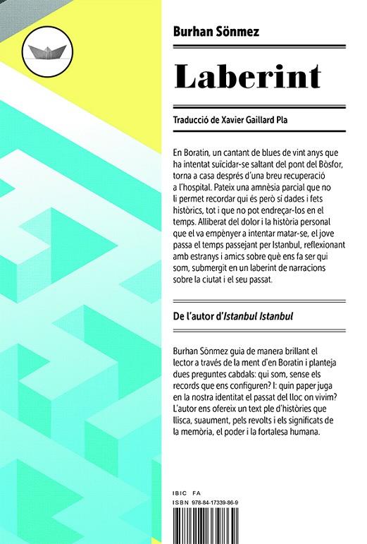 LABERINT | 9788417339869 | SÖNMEZ, BURHAN | Galatea Llibres | Librería online de Reus, Tarragona | Comprar libros en catalán y castellano online