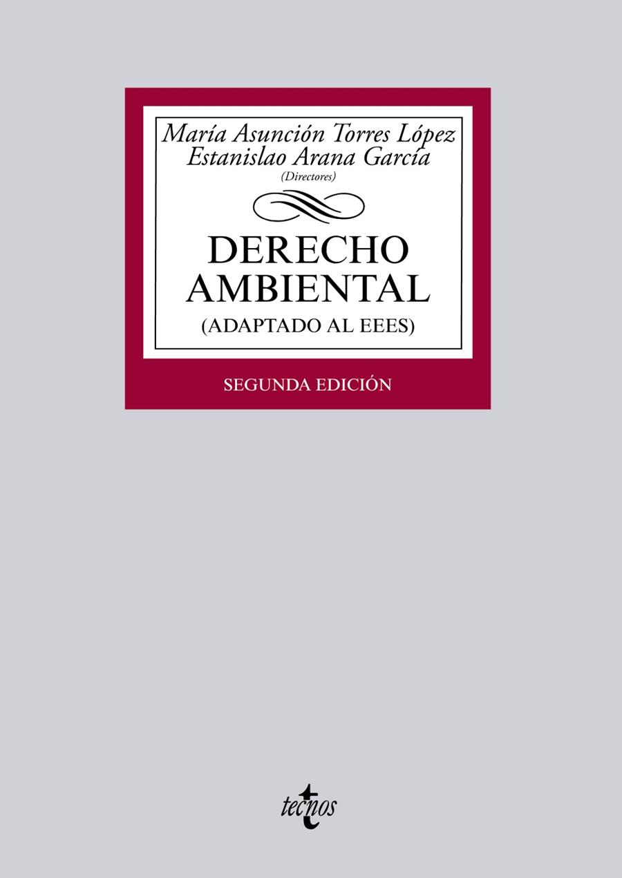 DERECHO AMBIENTAL | 9788430964550 | TORRES LÓPEZ, MARÍA ASUNCIÓN/ARANA GARCÍA, ESTANISLAO/CONDE ANTEQUERA, JESÚS/Y OTROS | Galatea Llibres | Librería online de Reus, Tarragona | Comprar libros en catalán y castellano online