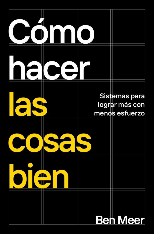 CÓMO HACER LAS COSAS BIEN | 9788418053870 | MEER, BEN | Galatea Llibres | Librería online de Reus, Tarragona | Comprar libros en catalán y castellano online