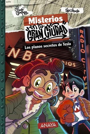 MISTERIOS EN LA GRAN CIUDAD 4. LOS PLANOS SECRETOS DE TESLA | 9788414363850 | CAMPOY, ANA | Galatea Llibres | Llibreria online de Reus, Tarragona | Comprar llibres en català i castellà online