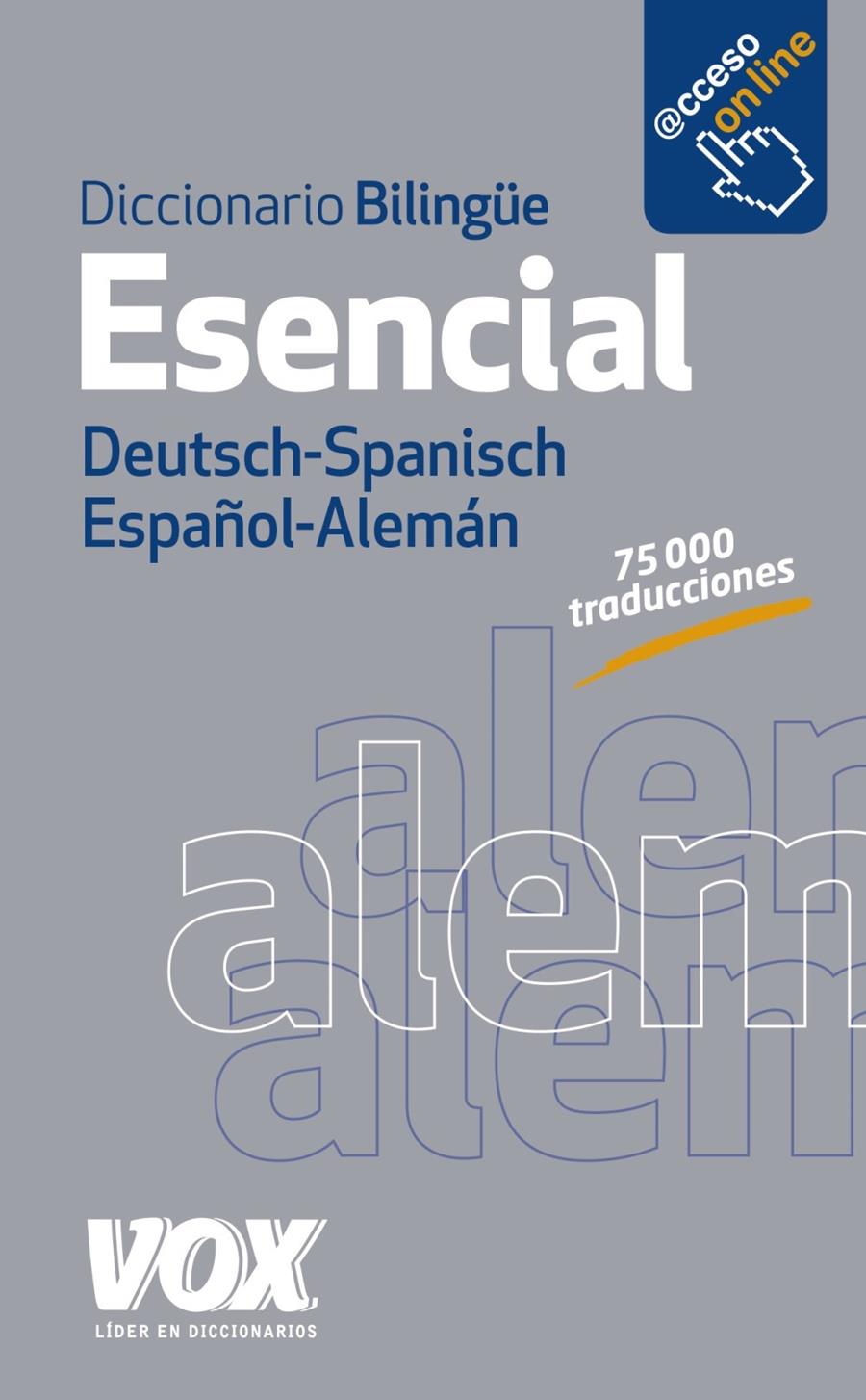 DICCIONARIO ESENCIAL ALEMÁN-ESPAÑOL/DEUTSCH-SPANISCH | 9788499742014 | Galatea Llibres | Llibreria online de Reus, Tarragona | Comprar llibres en català i castellà online