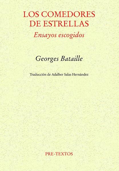 LOS COMEDORES DE ESTRELLAS | 9788410309845 | BATAILLE, GEORGES | Galatea Llibres | Librería online de Reus, Tarragona | Comprar libros en catalán y castellano online