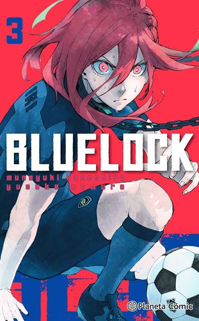 BLUE LOCK 3 | 9788411123785 | KANESHIRO, MUNEYUKI | Galatea Llibres | Librería online de Reus, Tarragona | Comprar libros en catalán y castellano online
