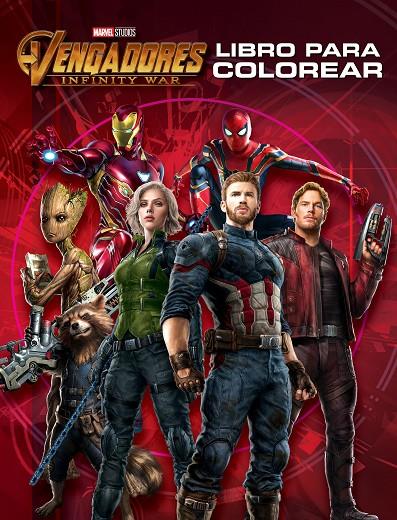 VENGADORES. INFINITY WAR. LIBRO PARA COLOREAR | 9788416914586 | Galatea Llibres | Llibreria online de Reus, Tarragona | Comprar llibres en català i castellà online