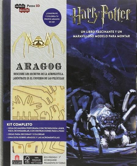 INCREDIBUILDS HARRY POTTER ARAGOG | 9788893671439 | VARIOS AUTORES | Galatea Llibres | Librería online de Reus, Tarragona | Comprar libros en catalán y castellano online