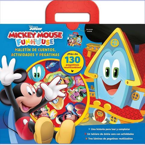 MICKEY MOUSE FUNHOUSE. MALETÍN DE CUENTOS, ACTIVIDADES Y PEGATINAS | 9788418940149 | Galatea Llibres | Librería online de Reus, Tarragona | Comprar libros en catalán y castellano online
