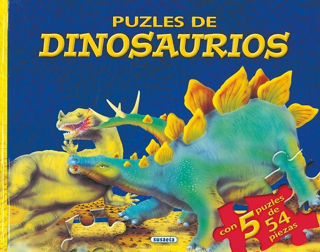 PUZLES DE DINOSAURIOS AZUL | 9788430563975 | SUSAETA, EQUIPO | Galatea Llibres | Llibreria online de Reus, Tarragona | Comprar llibres en català i castellà online