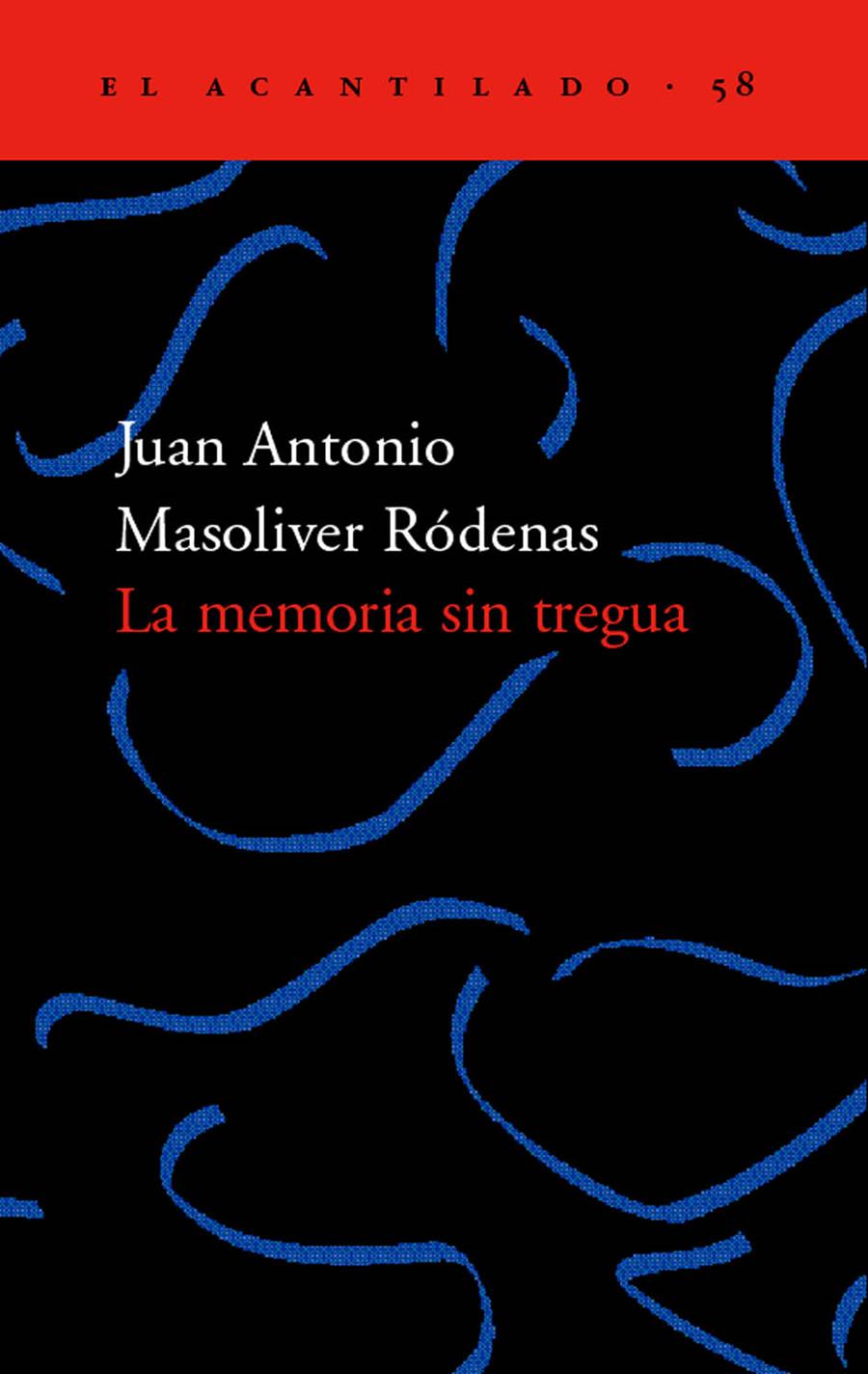 MEMORIA SIN TREGUA, LA | 9788495359780 | MASOLIVER RODENAS, JUAN A. | Galatea Llibres | Llibreria online de Reus, Tarragona | Comprar llibres en català i castellà online