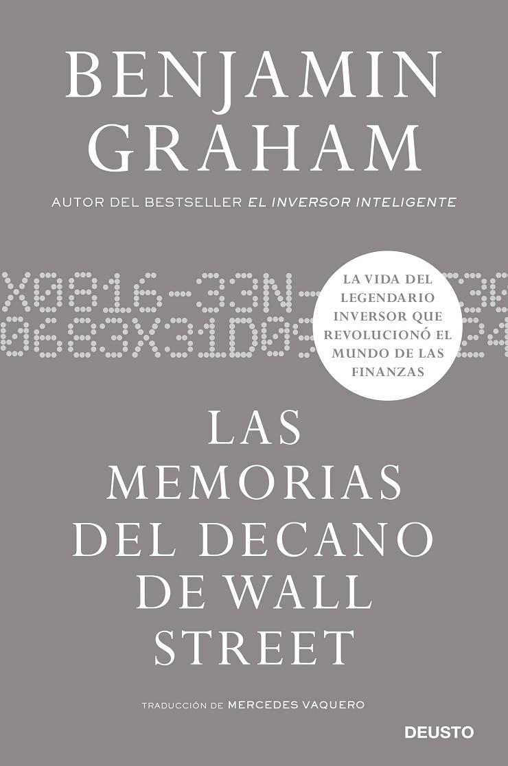 LAS MEMORIAS DEL DECANO DE WALL STREET | 9788423435968 | GRAHAM, BENJAMIN | Galatea Llibres | Llibreria online de Reus, Tarragona | Comprar llibres en català i castellà online