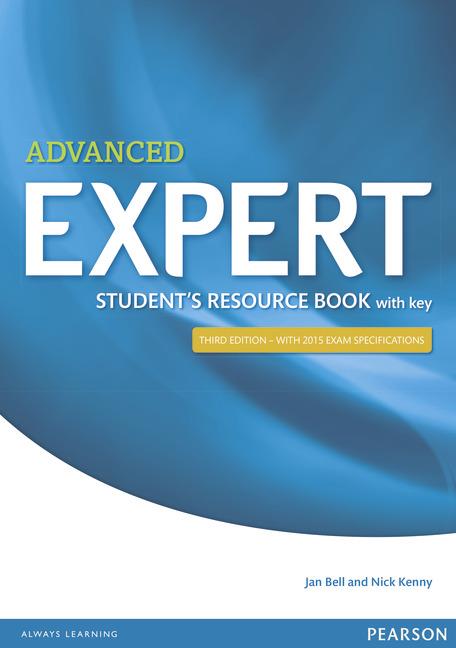 ADVANCED EXPERT STUDENT'S RESOURCE BOOK WITH KEY (3RD ED) | 9781447980605 | AA.VV | Galatea Llibres | Librería online de Reus, Tarragona | Comprar libros en catalán y castellano online
