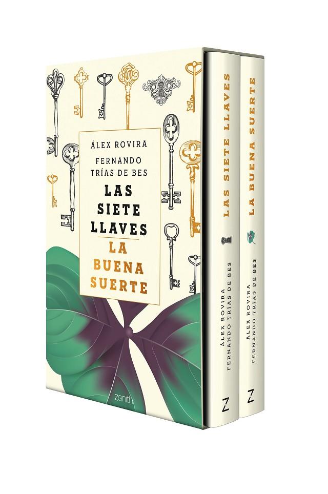 ESTUCHE LA BUENA SUERTE Y LAS SIETE LLAVES | 9788408236214 | ROVIRA, ÁLEX/TRÍAS DE BES, FERNANDO | Galatea Llibres | Librería online de Reus, Tarragona | Comprar libros en catalán y castellano online