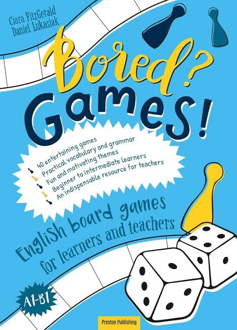 BORED GAMES! BLUE (A1-B1) | 9788364211973 | FITZGERALD, CIARA/LUKASIAK, DANIEL | Galatea Llibres | Llibreria online de Reus, Tarragona | Comprar llibres en català i castellà online