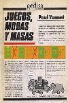 JUEGOS, MODAS Y MASAS | 9788474322941 | YONNET, PAUL | Galatea Llibres | Llibreria online de Reus, Tarragona | Comprar llibres en català i castellà online