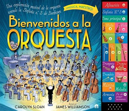 BIENVENIDOS A LA ORQUESTA. UNA EXPLORACIÓN MUSICAL DE LA ORQUESTA USANDO LA SINF | 9791259578662 | SLOAN, CAROLYN I WILLIAMSON, JAMES | Galatea Llibres | Librería online de Reus, Tarragona | Comprar libros en catalán y castellano online