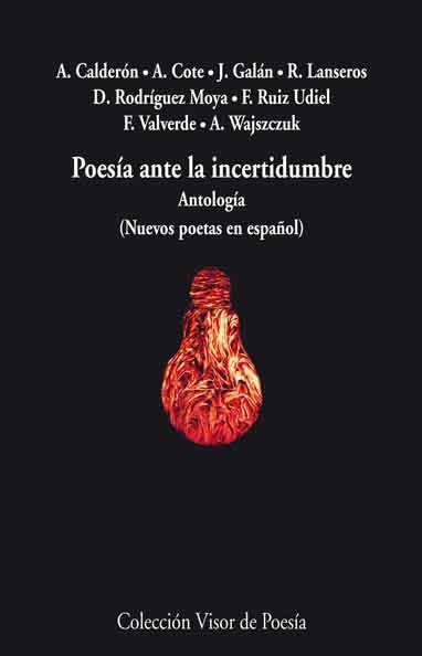 POESIA ANTE LA INCERTIDUMBRE | 9788498957853 | VV.AA | Galatea Llibres | Librería online de Reus, Tarragona | Comprar libros en catalán y castellano online