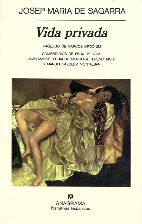 VIDA PRIVADA | 9788433909749 | SAGARRA | Galatea Llibres | Librería online de Reus, Tarragona | Comprar libros en catalán y castellano online