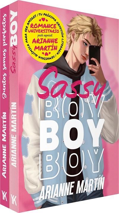 PACK SASSY BOY + JUNTOS SOMOS PERFECTOS | 9791388330070 | MARTÍN, ARIANNE | Galatea Llibres | Llibreria online de Reus, Tarragona | Comprar llibres en català i castellà online
